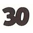 Mylar Shapes Number 30 (5")